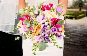 bruidsboeket bloemwerk