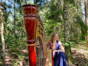 lidewei Philips harpiste en zangeres weddingfair