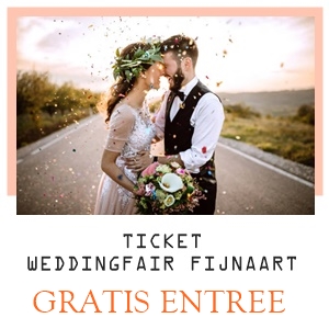 ticket fijnaart weddingfair trouwbeurs