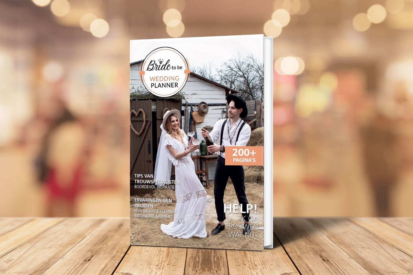 bride to be weddingplanner jaarboek bij weddingfair