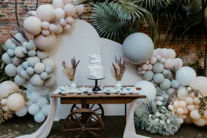 creations by w decor, bloemen en ballonnen voor jouw bruiloft