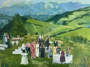 portrettenenmeer.com live wedding painting