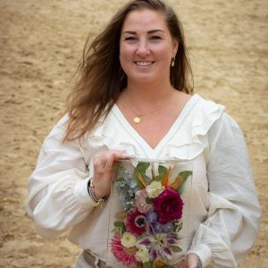 Miibiza bruidsboeket prepareren Michelle