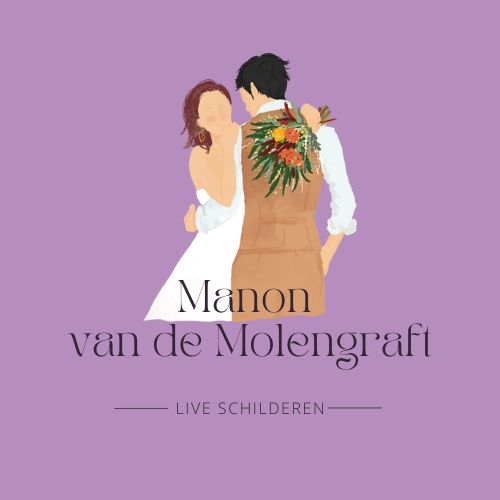 manon vd molengraft live wedding painter