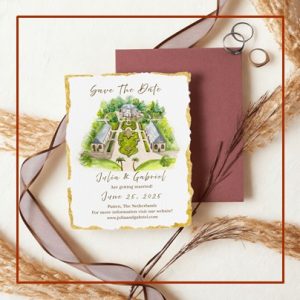 artsy weddings vicky trouwkaart