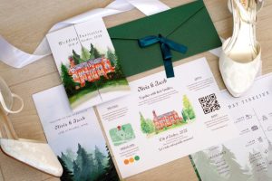 artsy weddings vicky trouwkaart