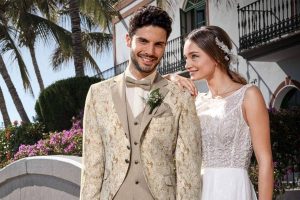 vince uniek trouwpak bruidegom