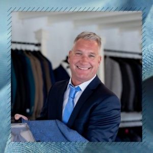 vince uniek trouwpak bruidegom