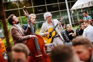 de zaak live band voor je bruiloft akoestische muziek en zang