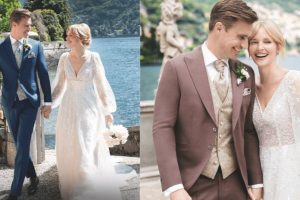 vince uniek trouwpak bruidegom