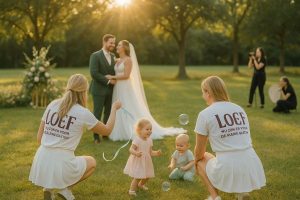 kinderen op je bruiloft animatie loef